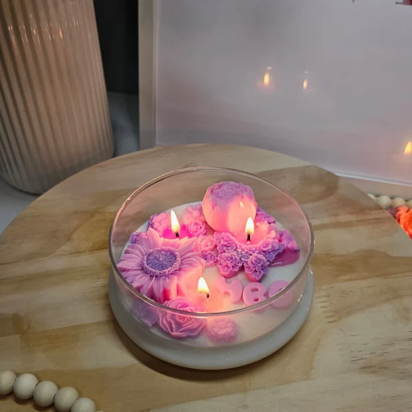 birthday candle with crystal jar 1