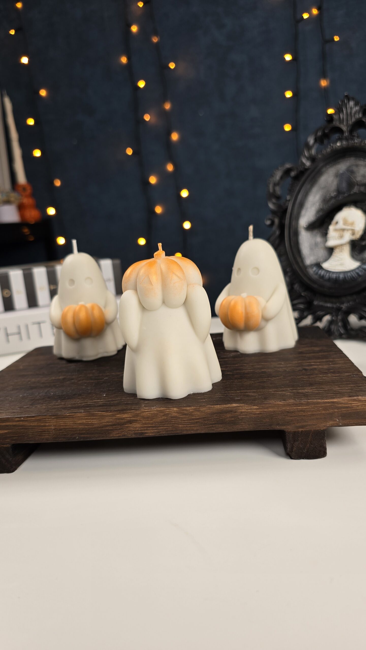 20250911_115726 Ghost Candle Set of 3